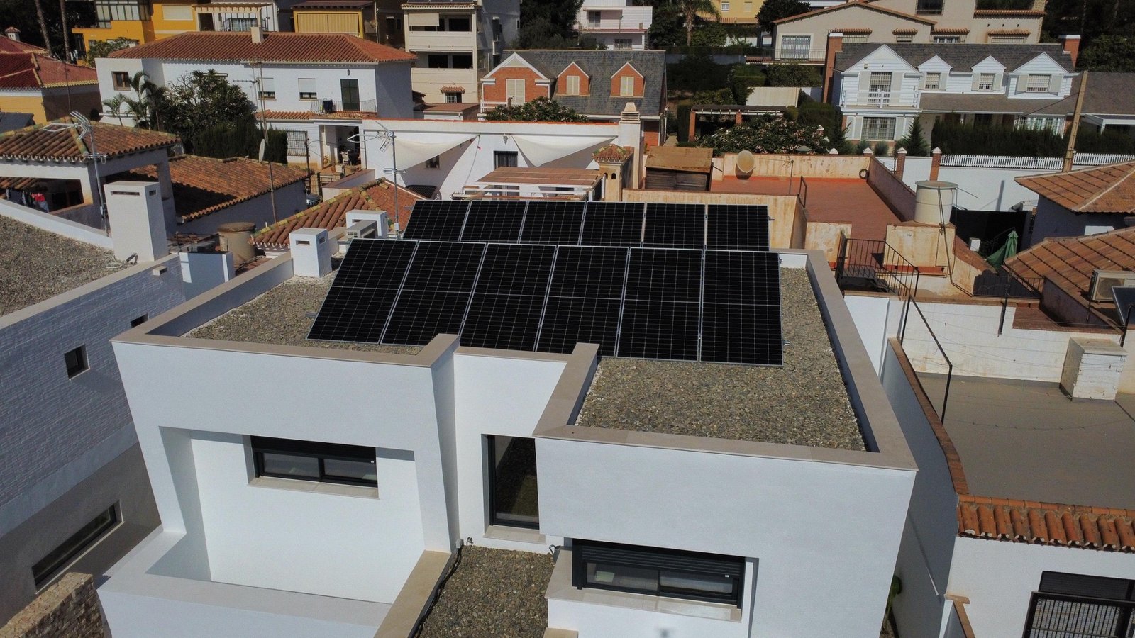 Instalación casa moderna